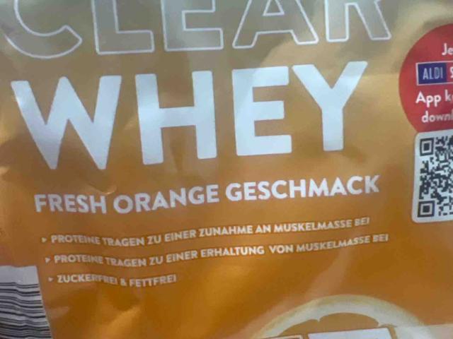 Clear Whey, Fresh Orange by Lvv | Uploaded by: Lvv