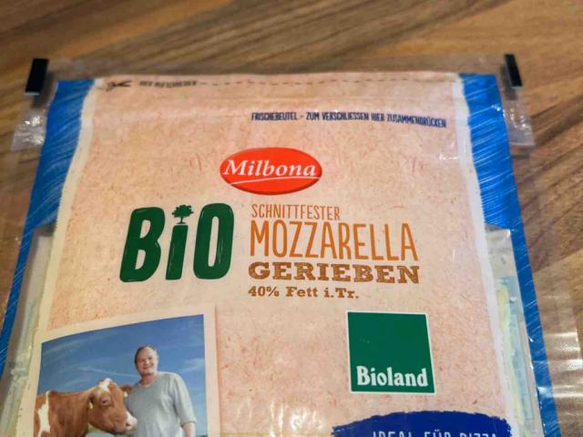 Bio Schnittfester Mozarella gerieben, 40% Fett i.Tr. von JaronRo | Hochgeladen von: JaronRo