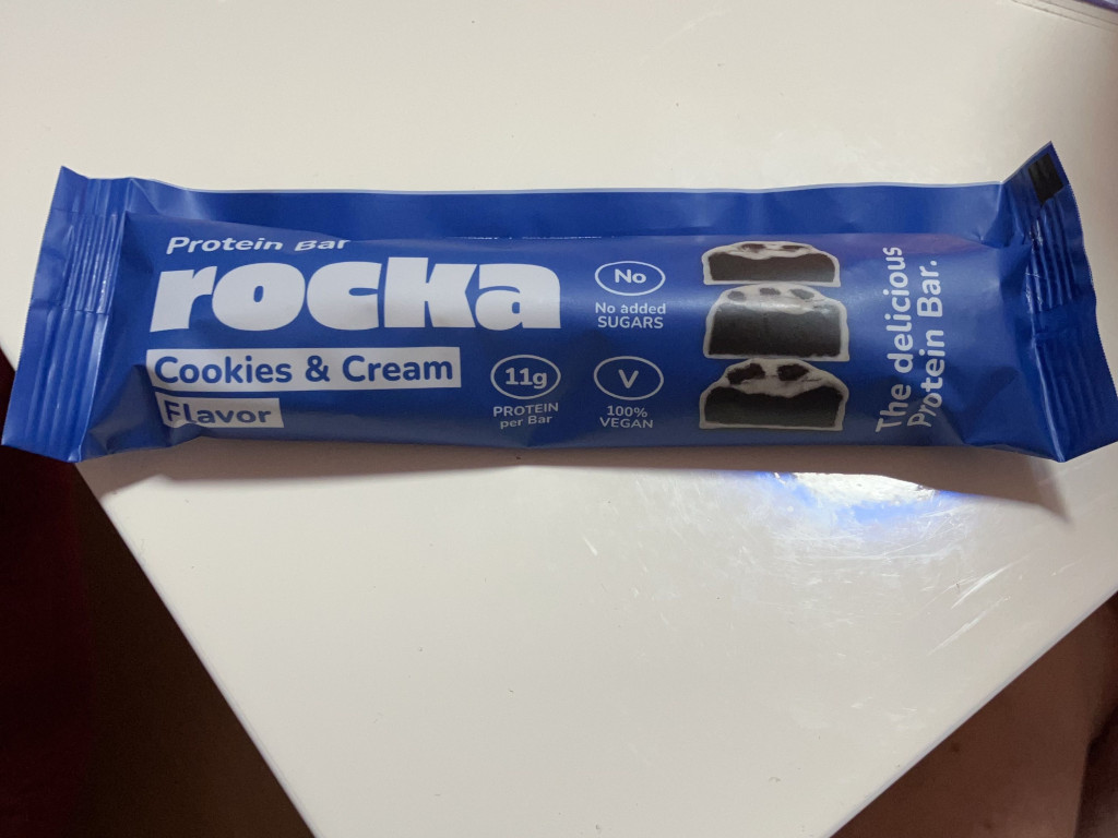 Rocka Protein Bar Cookies & Cream von SvenjaP | Hochgeladen von: SvenjaP