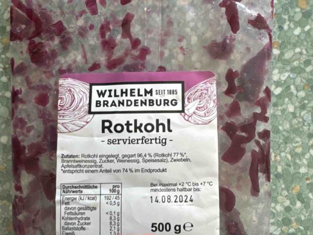 Rotkohl, servierfertig von schulzdavid | Hochgeladen von: schulzdavid