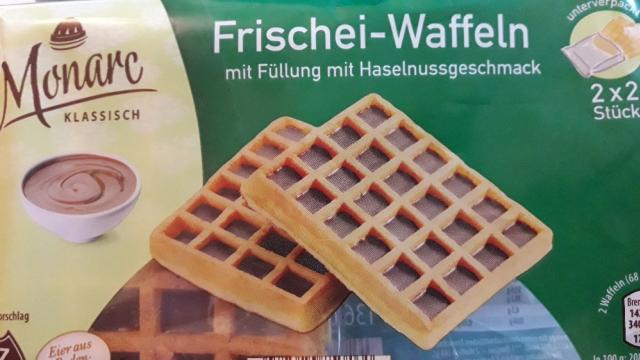 Frischei-Waffeln, mit Haselnussgeschmack von Mikro81 | Hochgeladen von: Mikro81