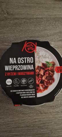 Na ostra wieprzowina, ryżem i warzywami von luk86 | Hochgeladen von: luk86