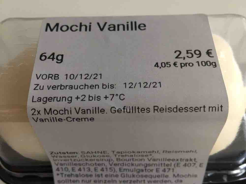 Mochi Vanille, Gefülltes Reisdessert mit Vanille-Creme von qqsom | Hochgeladen von: qqsommerfddb