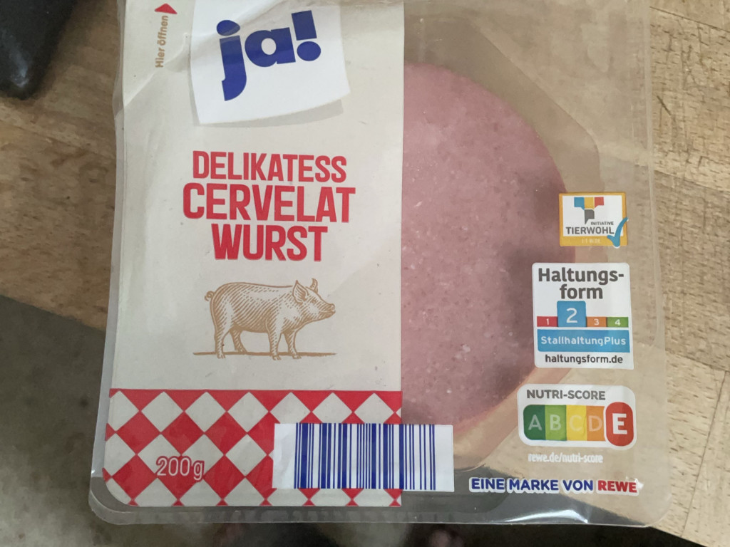 Rewe Delikatess Cervelatwurst von ibisi | Hochgeladen von: ibisi Rewe Delikatess Cervelatwurst von ibisi | Hochgeladen von: ibisi