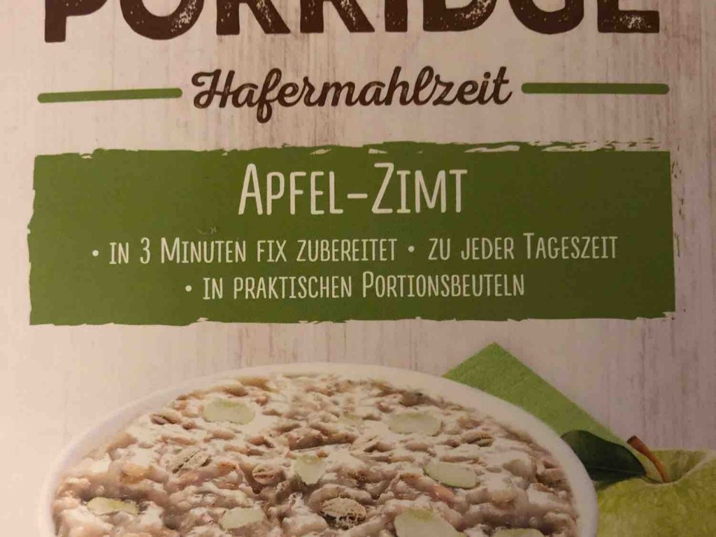 Porridge Hafermahlzeit, Apfel-Zimt von Saki1114 | Hochgeladen von: Saki1114