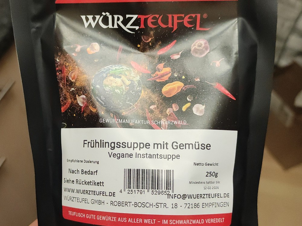 Frühlings Suppe, mit Gemüse von Bernd R. | Hochgeladen von: Bernd R.