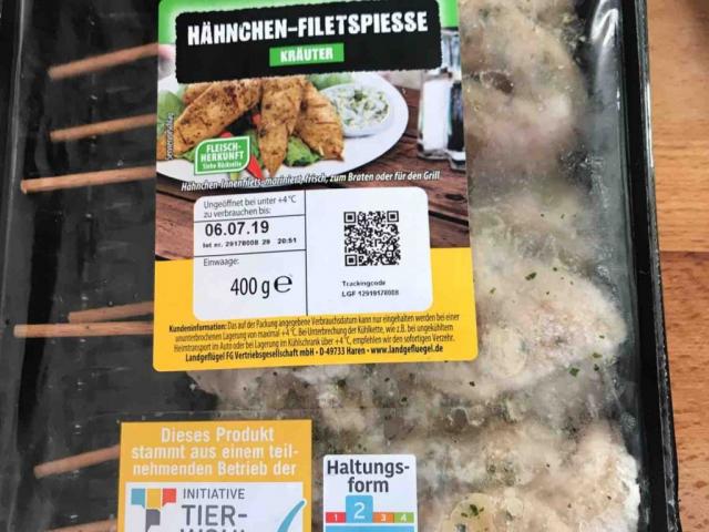 Hähnchen  Filetspiesse von McGarrett | Hochgeladen von: McGarrett