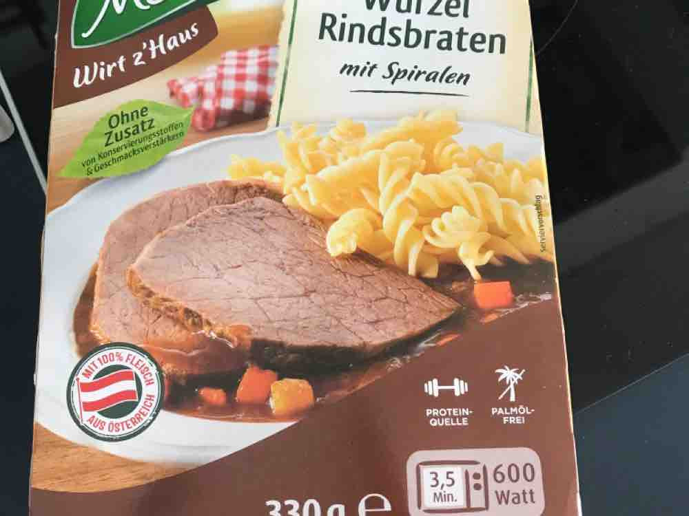 Wurzel Rindsbraten, mit Spiralen von me70 | Hochgeladen von: me70