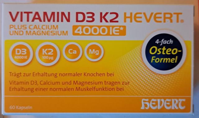 Vitamin D3 K2 Hevert, plus Calcium und Magnesium | Hochgeladen von: Udo1971