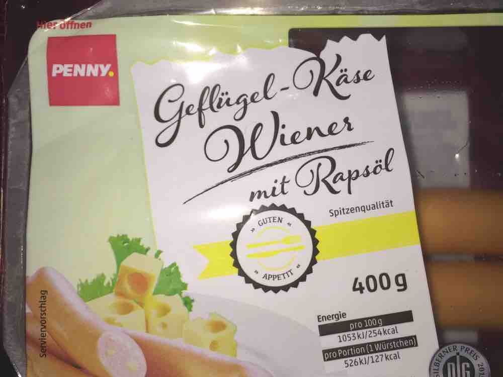 Geflügel-Käse Wiener mit Rapsöl von ncfuengehe666 | Hochgeladen von: ncfuengehe666
