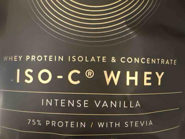 Iso C-Whey Intense Vanille von abirgelen | Hochgeladen von: abirgelen