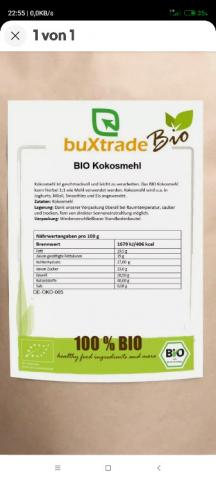 Bio Kokosmehl von Katinka60 | Hochgeladen von: Katinka60