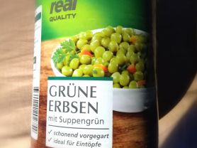 Grüne Erbsen mit Suppengrün, real QUALITY | Hochgeladen von: salmiakkijäätelö