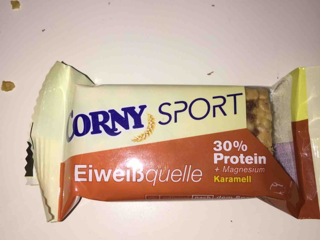 Corny Sport Eiweißquelle 30% Protein + Magnesium, Karamell von a | Hochgeladen von: ayhanim1217