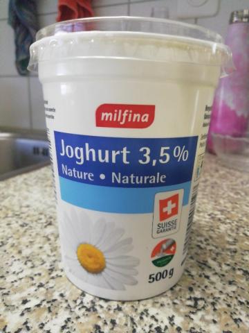 Joghurt 3.5%, Nature by fattymcfatterson | Uploaded by: fattymcfatterson