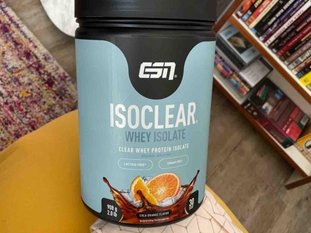 Isoclear Whey Isolate, Cola Orange von SebaFit | Hochgeladen von: SebaFit