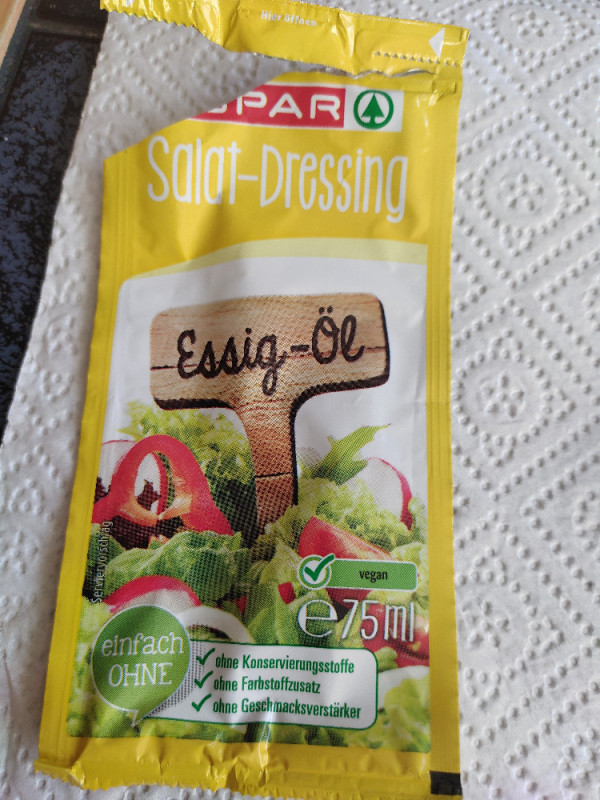 Spar Salat-Dressing Essig-Öl von Salzchips | Hochgeladen von: Salzchips