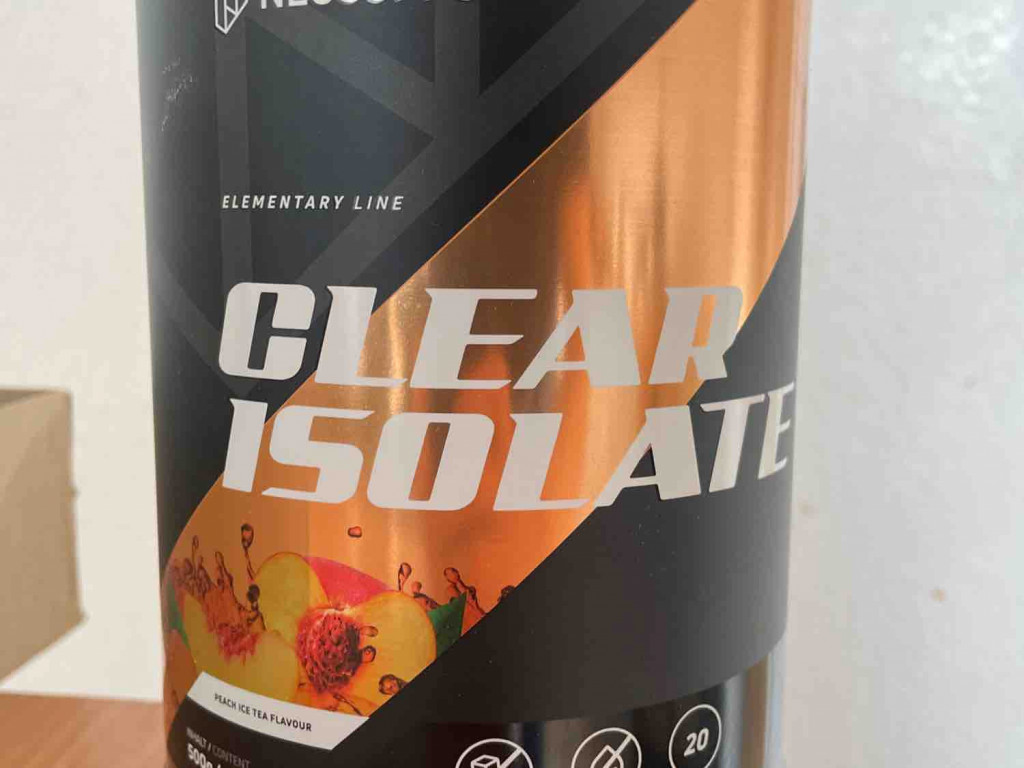 Clear Isolate, Peach Ice Tea Flavour von tober8 | Hochgeladen von: tober8
