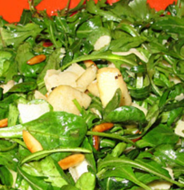 Birne Rucola Salat, Mit Feigen Senf von Rebecca Richter | Hochgeladen von: Rebecca Richter