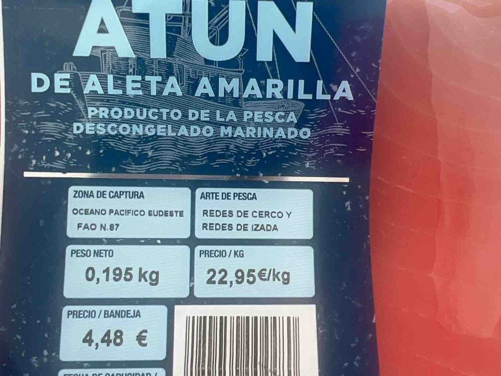 Suprema de Atún de Aleta Amarilla, Thunfisch von Aldi Contigo vo | Hochgeladen von: 1littleumph