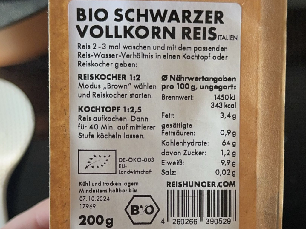 Bio schwarzer Vollkorn Reis, Reishunger von hoffy_whiterock | Hochgeladen von: hoffy_whiterock Bio schwarzer Vollkorn Reis, Reishunger von hoffy_whiterock | Hochgeladen von: hoffy_whiterock