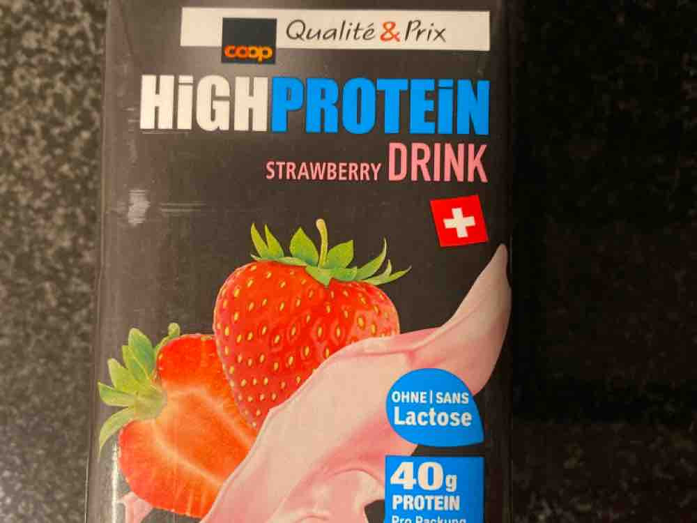 HiGHPROTEIN, Strawberry Drink von Fripae | Hochgeladen von: Fripae