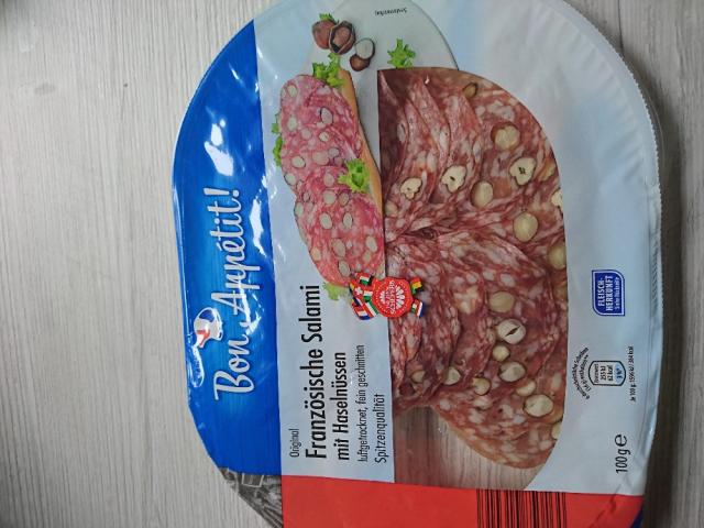 Französische Salami, luftgetrocknet mit Haselnüssen von Katzi63 | Hochgeladen von: Katzi63