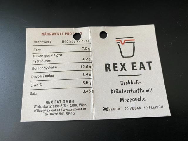 Rex Eat: Brokkoli-Kräuter-Risotto mit Mozzarella | Hochgeladen von: chriger