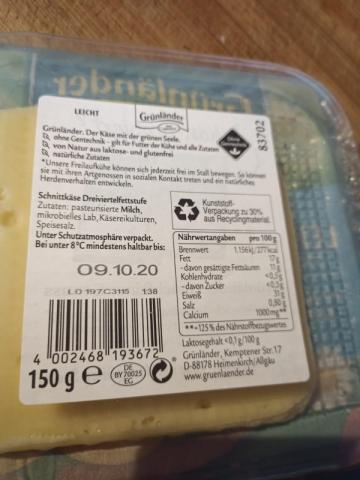 Grünländer leicht, 17% Fett, mit Joghurtkulturen | Hochgeladen von: bjwendt715