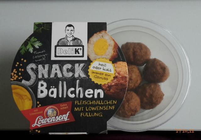 Snack Bällchen, Fleischbällchen mit Löwensenf Füllung | Hochgeladen von: Enomis62