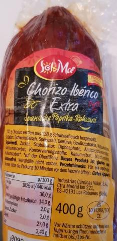 Chorizo Iberico Extra, Spanische Paprika-Rohwurst von michi73726 | Hochgeladen von: michi7372624