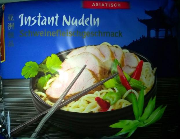 Asia Instant Nudeln Schweinefleischgeschmack (Aldi) | Hochgeladen von: bina480