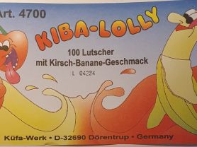 KiBa-Lolly, Banane Kirsche | Hochgeladen von: erikroenche