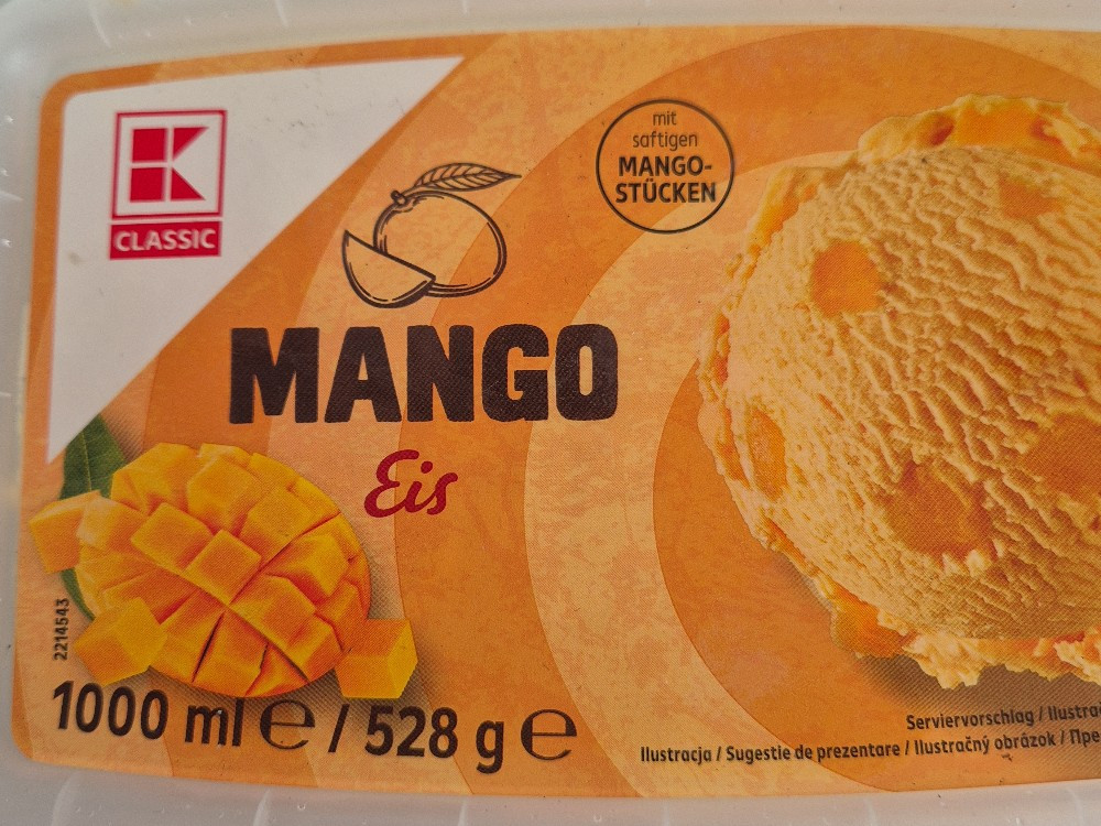 Mango-Eis mit Stückchen von Nebeleule | Hochgeladen von: Nebeleule