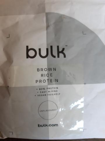 Bulk Powders Naturreis-Protein 80, Neutral von Laila☆ | Hochgeladen von: Laila☆