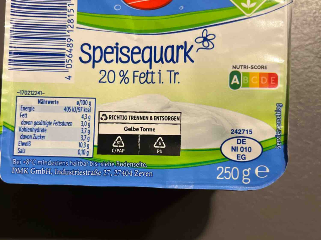 Speisequark, 20% Fett i. Tr. von ljubazie | Hochgeladen von: ljubazie