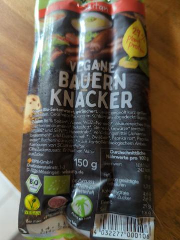 Vegane Bauern Knacker by flobayer | Uploaded by: flobayer