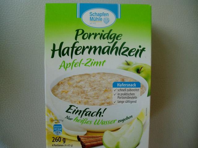 Porridge Hafermahlzeit, Apfel-Zimt | Hochgeladen von: Juvel5