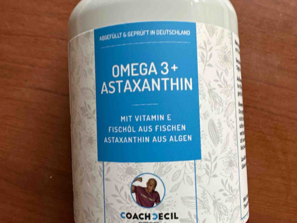 Omega 3 + Astaxanthin, Coach Cecil von nalaensagirbay | Hochgeladen von: nalaensagirbay