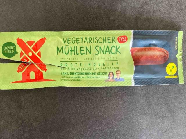 Vegetarischer Mühlensnack, Typ Salami von Annshmd | Hochgeladen von: Annshmd