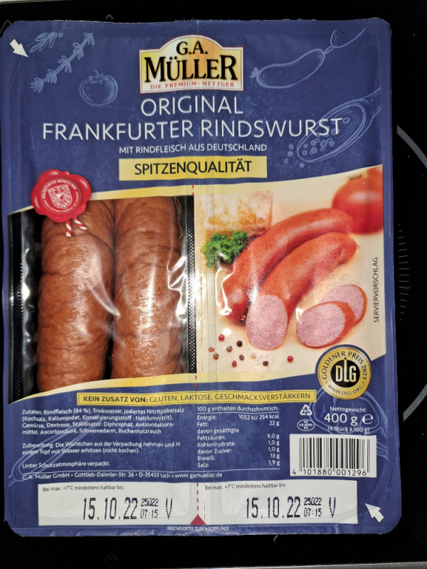 Original  Frankfurter Rindswurst von marceldeich253 | Hochgeladen von: marceldeich253