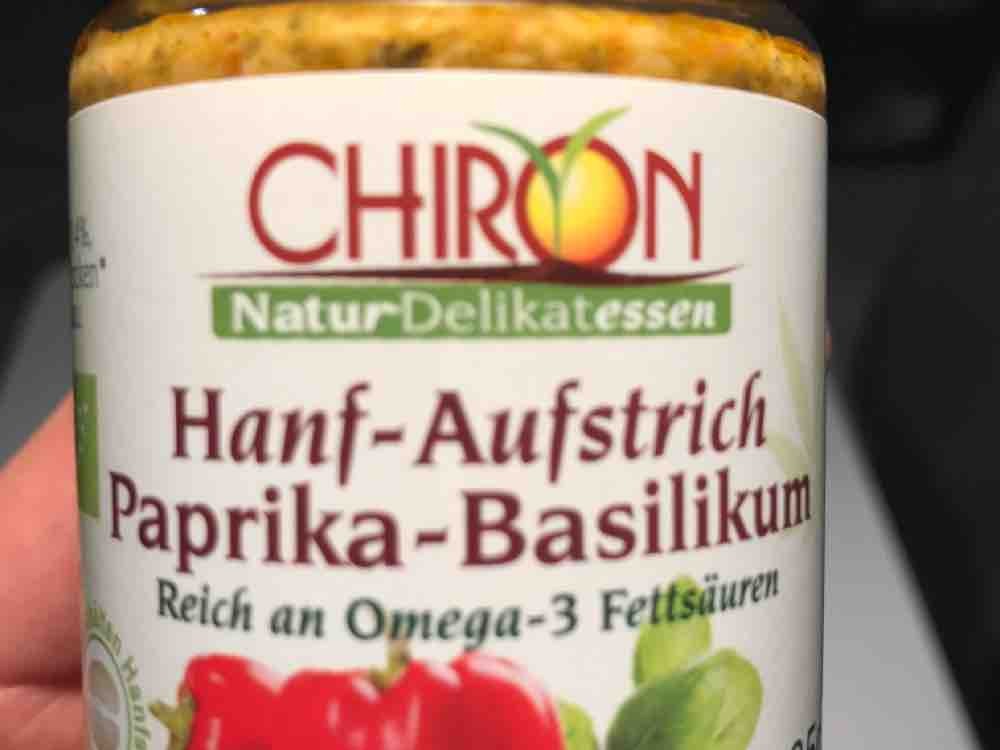 Hanf-Aufstrich Paprika-Basilikum, reich an Omega-3 Fettsäuren vo | Hochgeladen von: Spargeltarzan