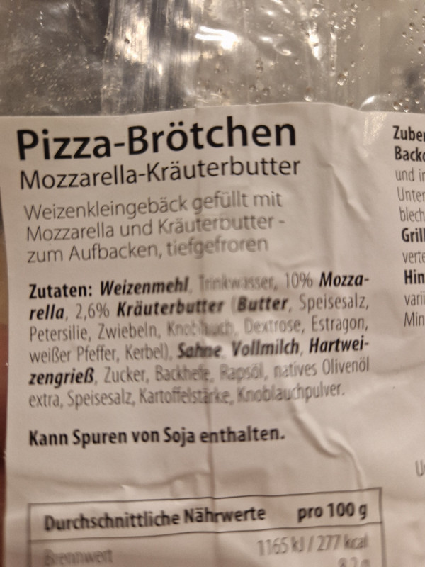 Pizza-Brötchen Mozzarella-Kräuterbutter von Jrn Bossink | Hochgeladen von: Jrn Bossink