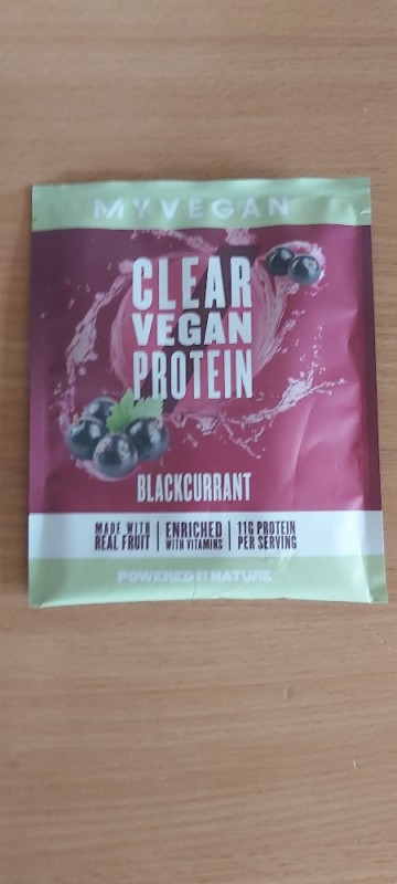 Clear Vegan Protein- Blackcurrant von sovioria | Hochgeladen von: sovioria