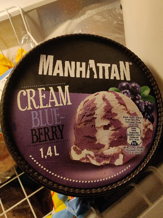 Manhattan Cream Blueberry, Eis ( Polen) von Nic1 | Hochgeladen von: Nic1