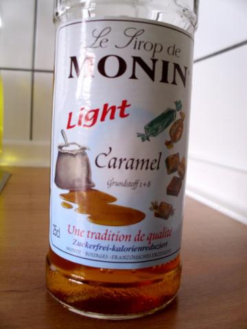 Monin light Sirup, Caramel | Hochgeladen von: diekleineolga