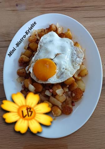 Bratkartoffeln mit Zwiebel und Katen Speck | Hochgeladen von: Muckelchen2407