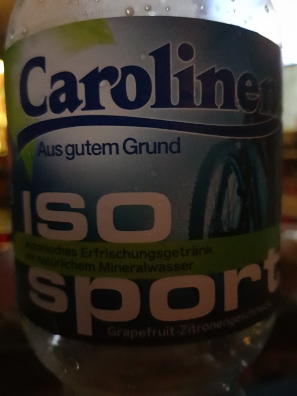 Carolinen ISO Sport, Grapefruit-Zitrone von Klarissa65 | Hochgeladen von: Klarissa65