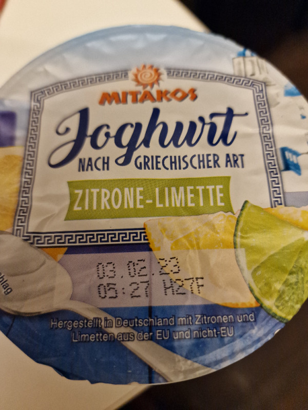 Joghurt nach griechischer Art, Zitrone-Limette von Fillypferdche | Hochgeladen von: Fillypferdchen