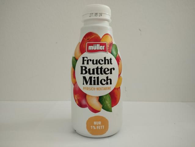 Müller Fruchtbuttermilch, Pfirsich-Nektarine | Hochgeladen von: micha66/Akens-Flaschenking